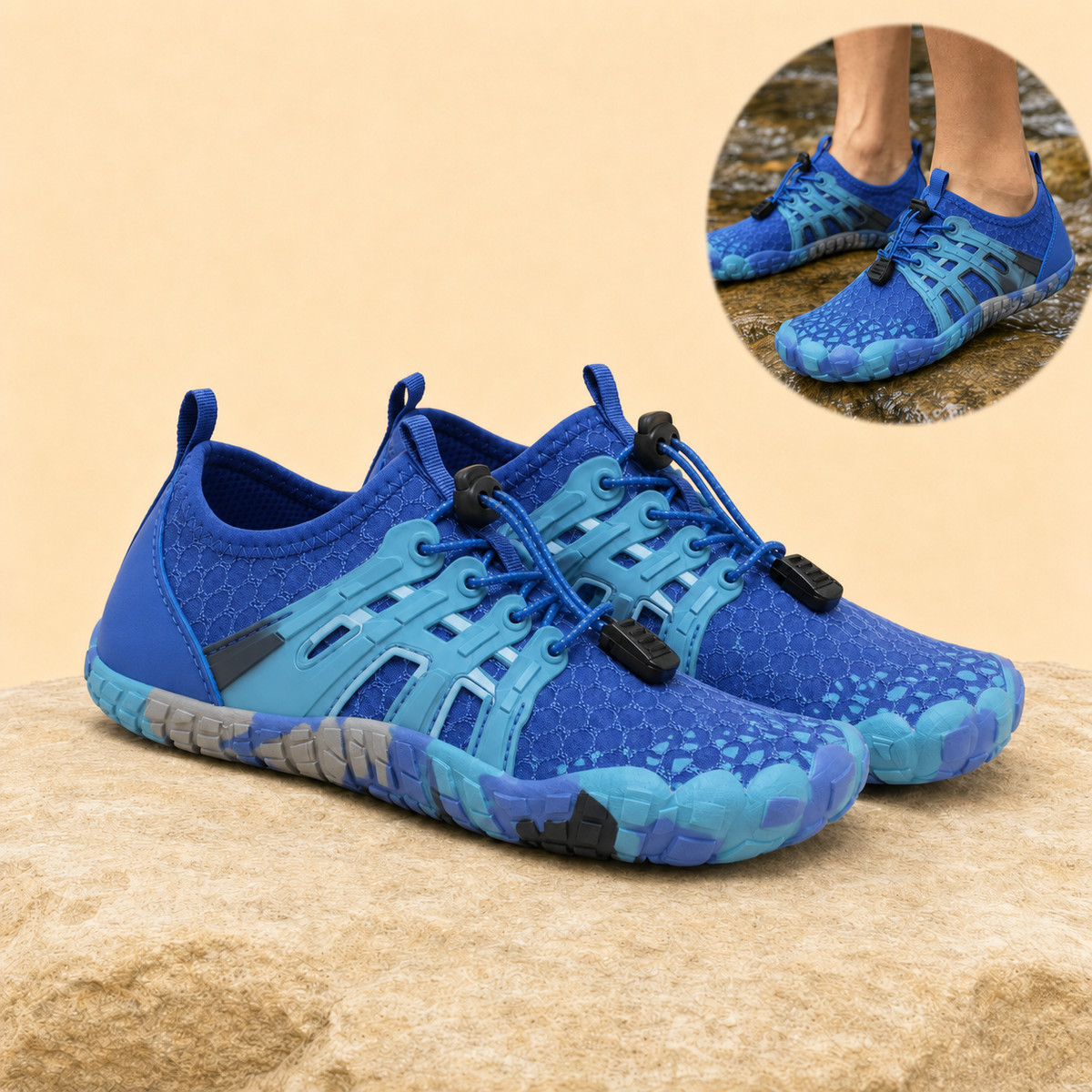 Baresol – Barefoot Water Shoes with Wide-Fit Zero-Drop Sole & Quick-Dry Grip