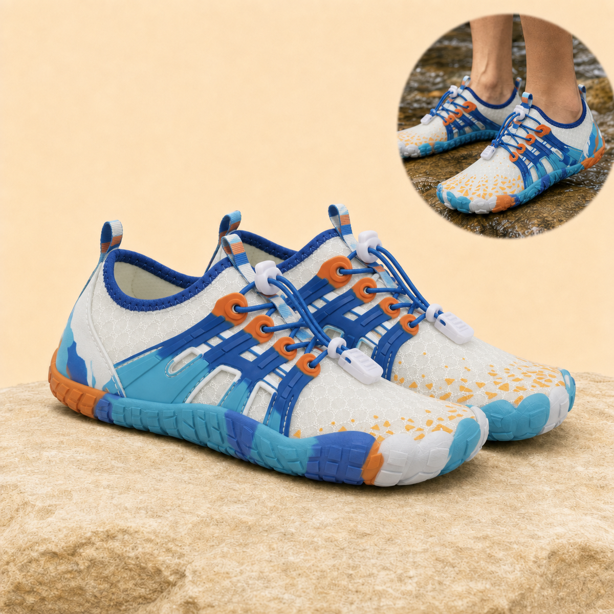 Baresol – Barefoot Water Shoes with Wide-Fit Zero-Drop Sole & Quick-Dry Grip