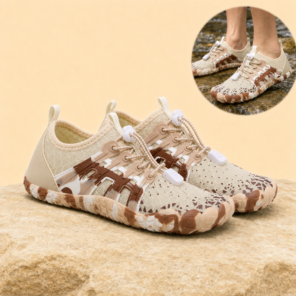 Baresol – Barefoot Water Shoes with Wide-Fit Zero-Drop Sole & Quick-Dry Grip