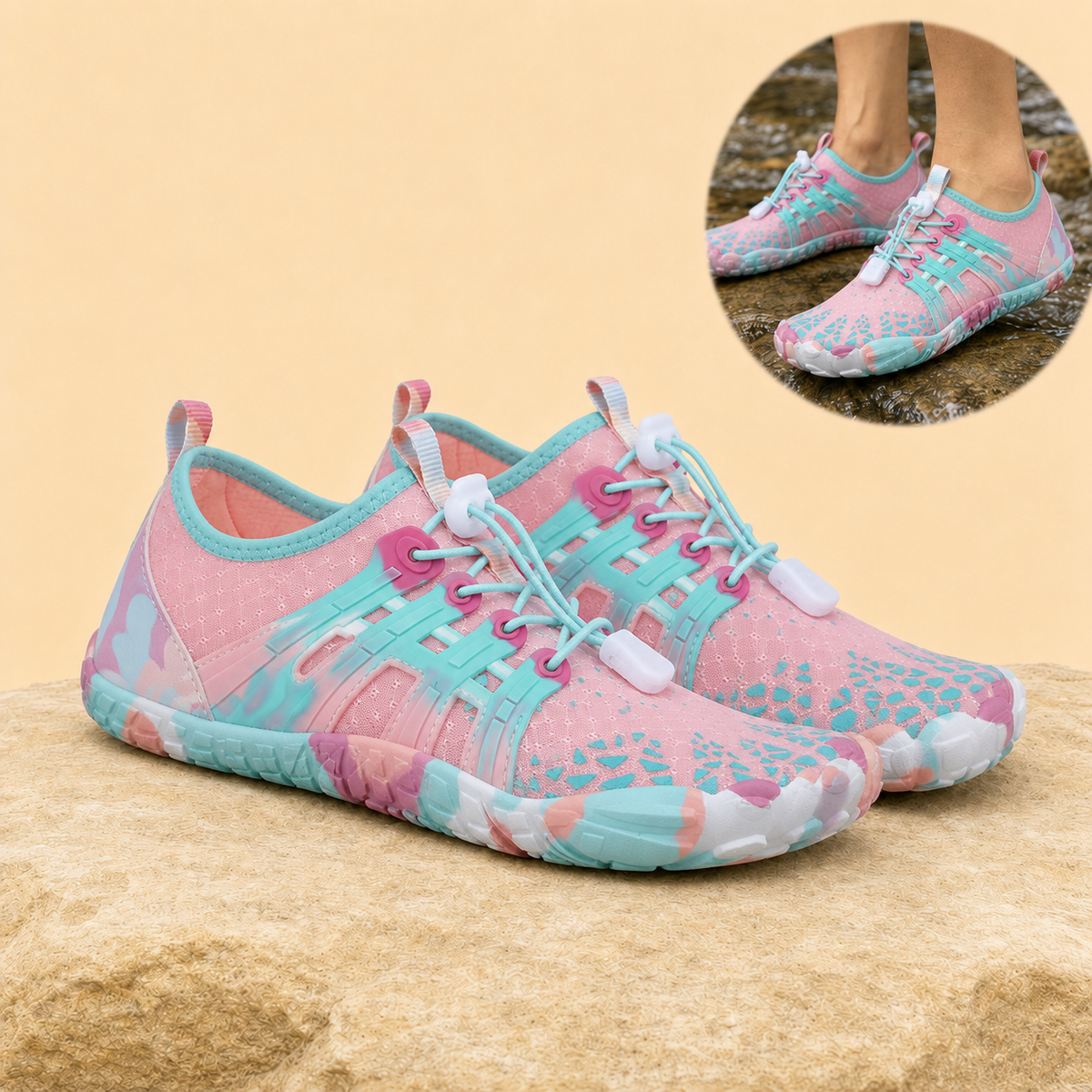 Baresol – Barefoot Water Shoes with Wide-Fit Zero-Drop Sole & Quick-Dry Grip