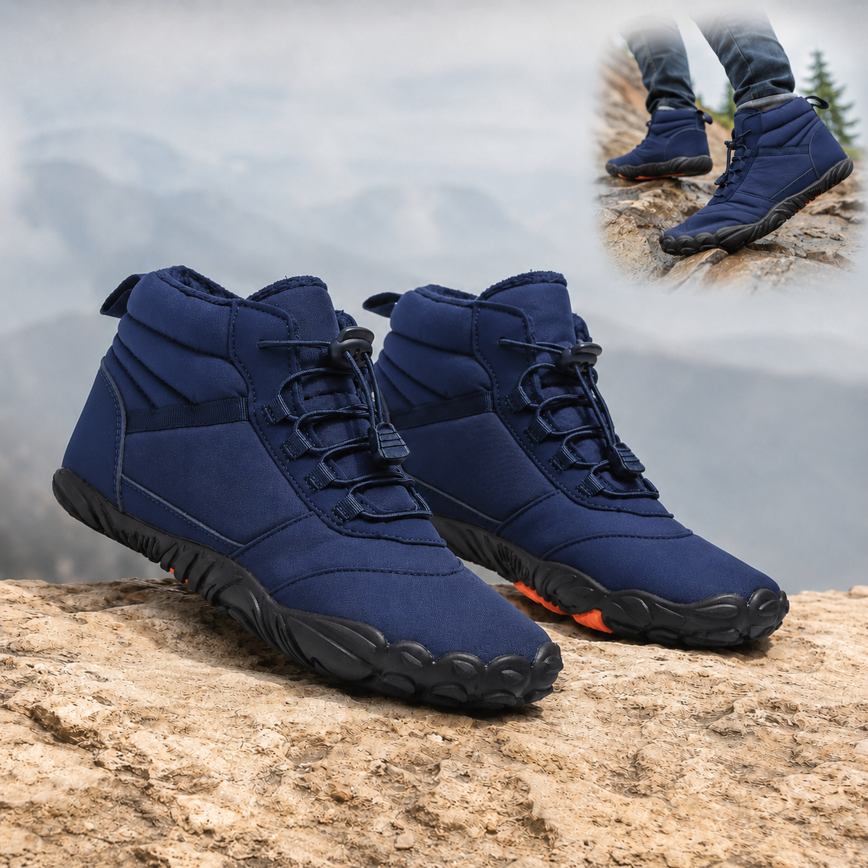StepTrail – Barefoot Walking Shoes | Non-Slip Water-Repellent Comfort