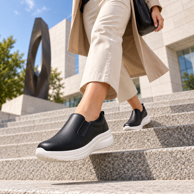 Cushioned EVA sole