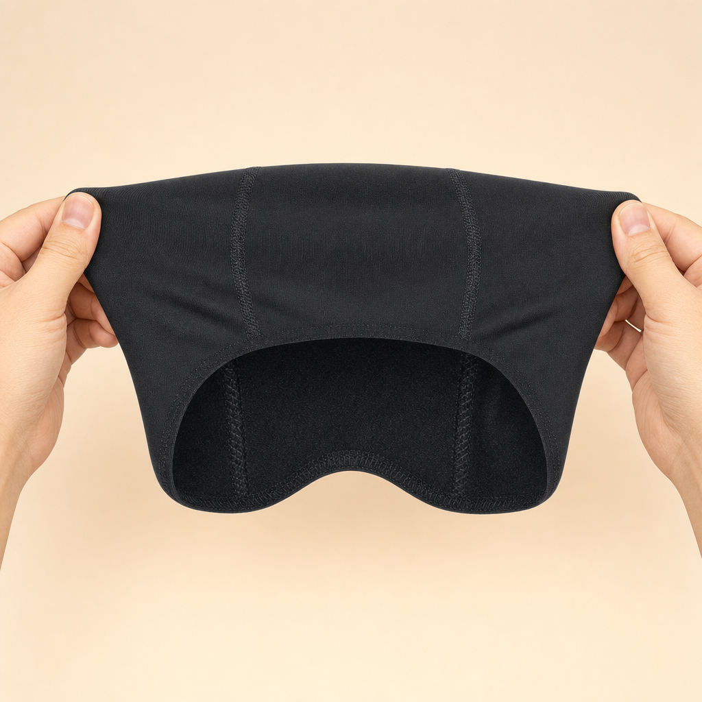 Thin enough to wear under a helmet