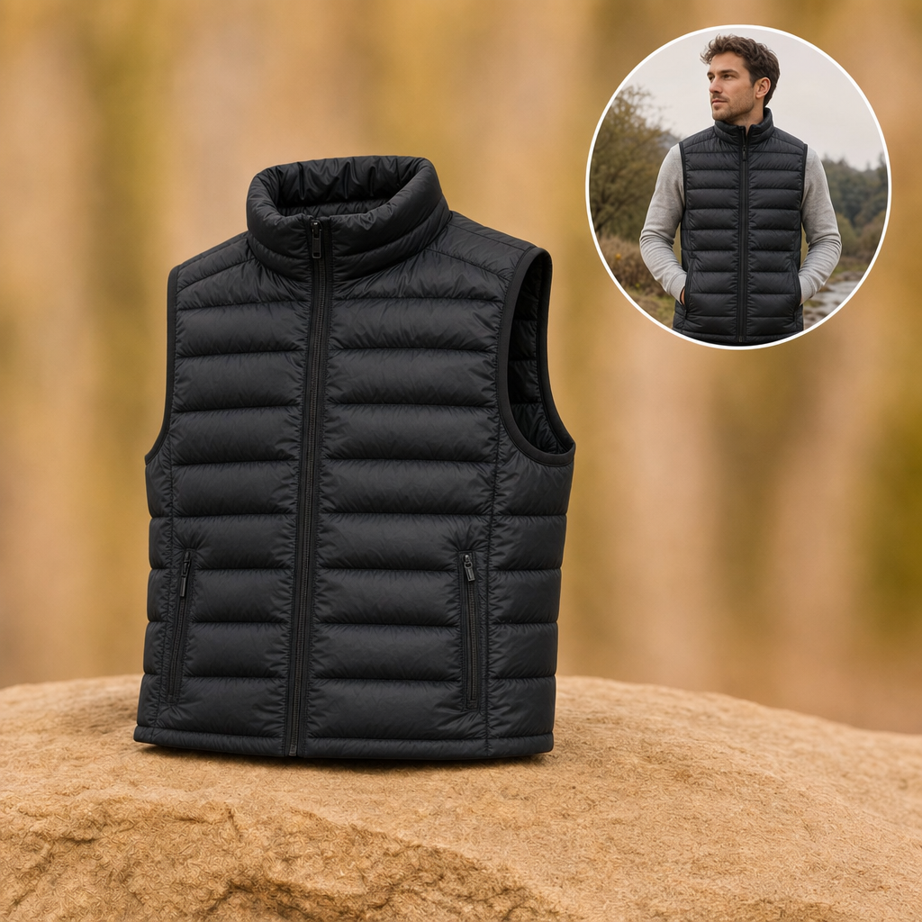 Loftova body warmer in Black