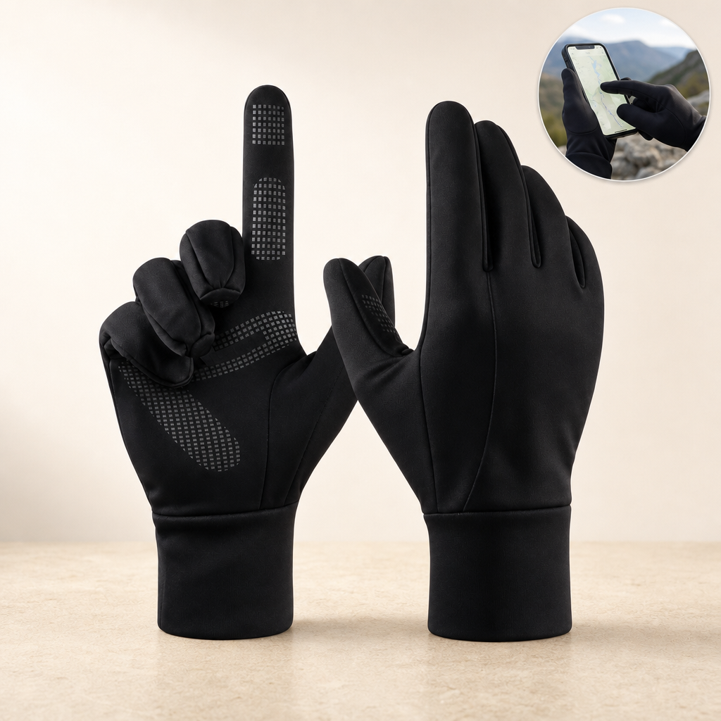Dryvon waterproof touchscreen gloves listing