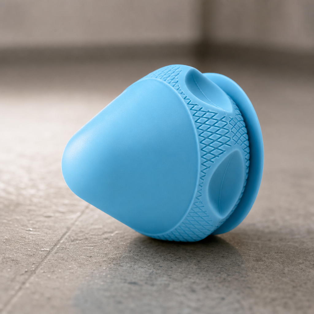 A grippy, textured surface that stays put