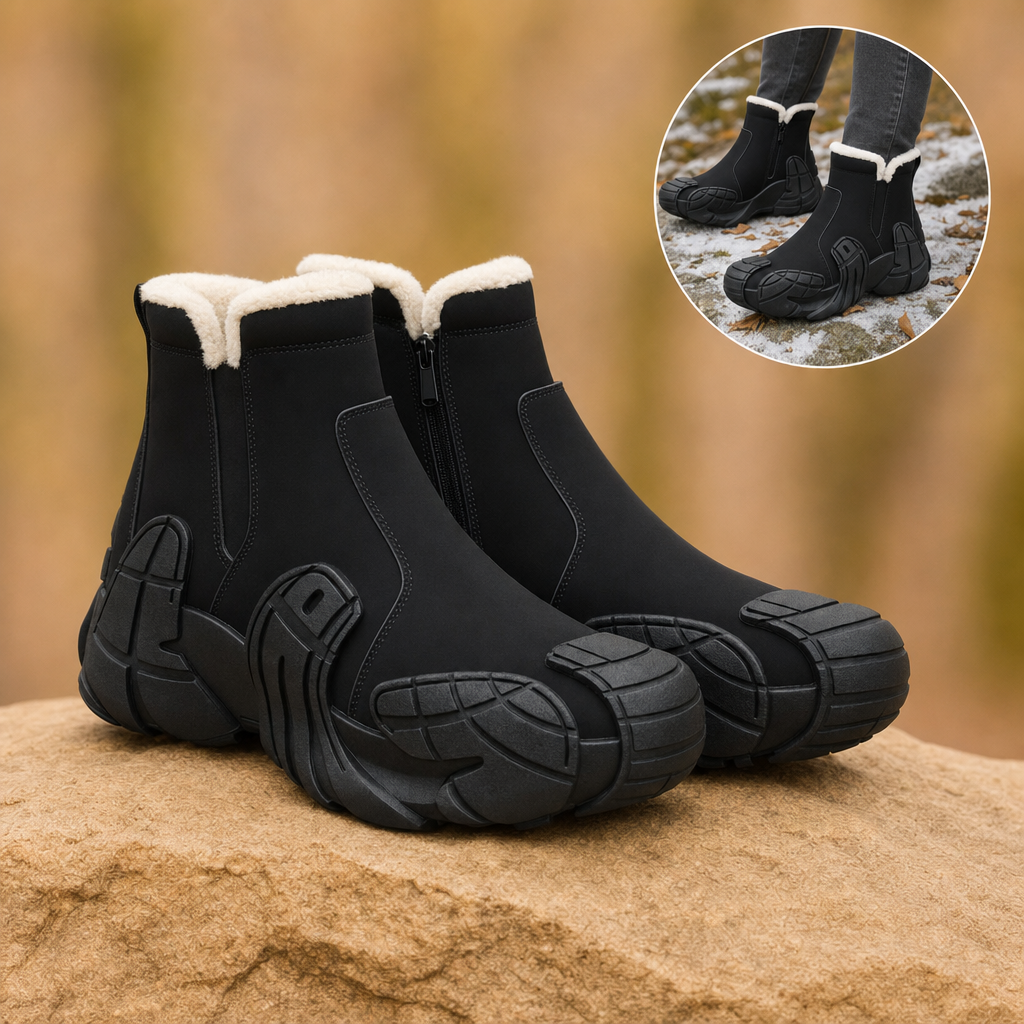 Torvex waterproof winter boots in black
