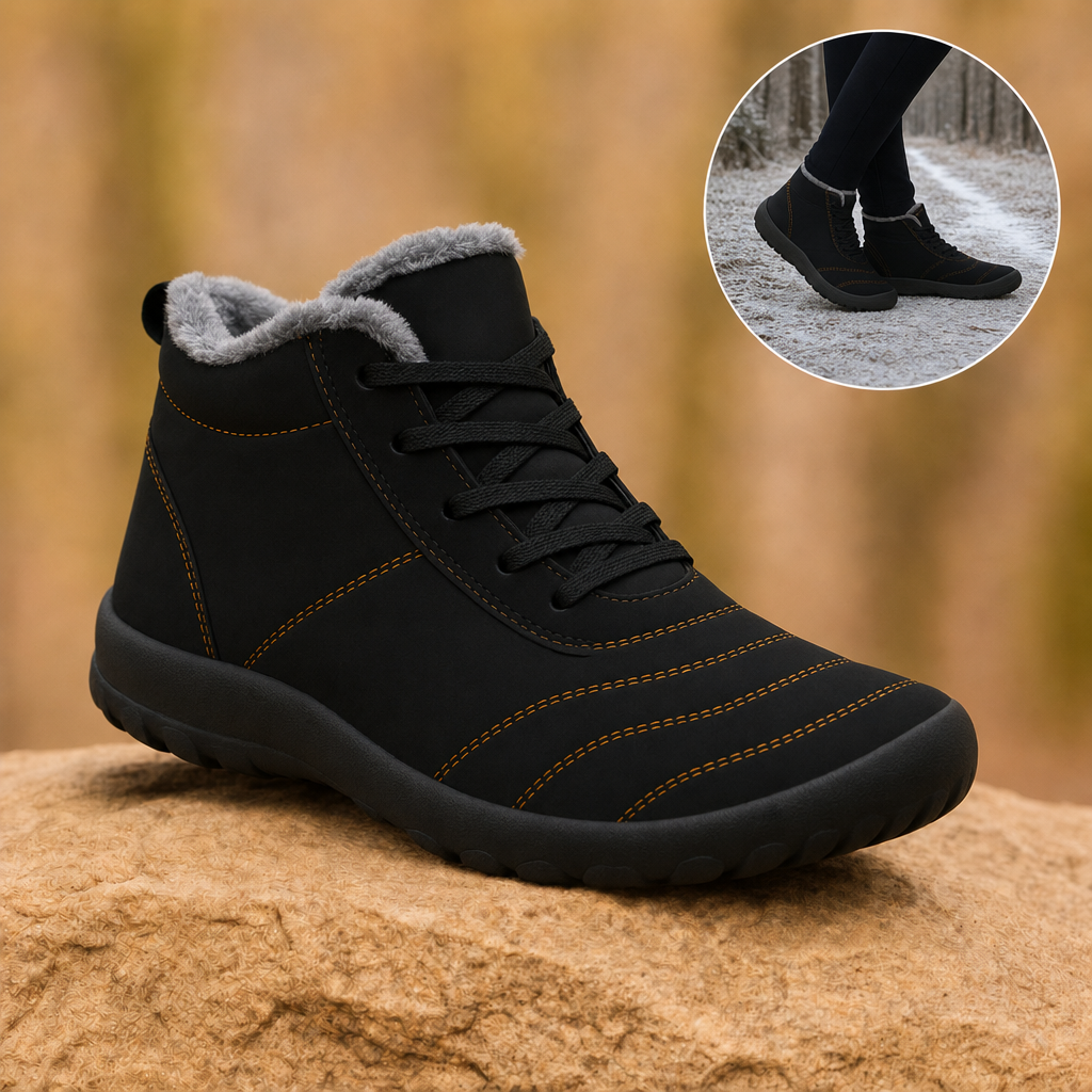 Boreva barefoot winter shoes in Black