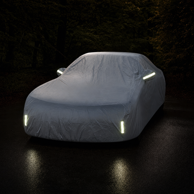 Reflective strips for visibility