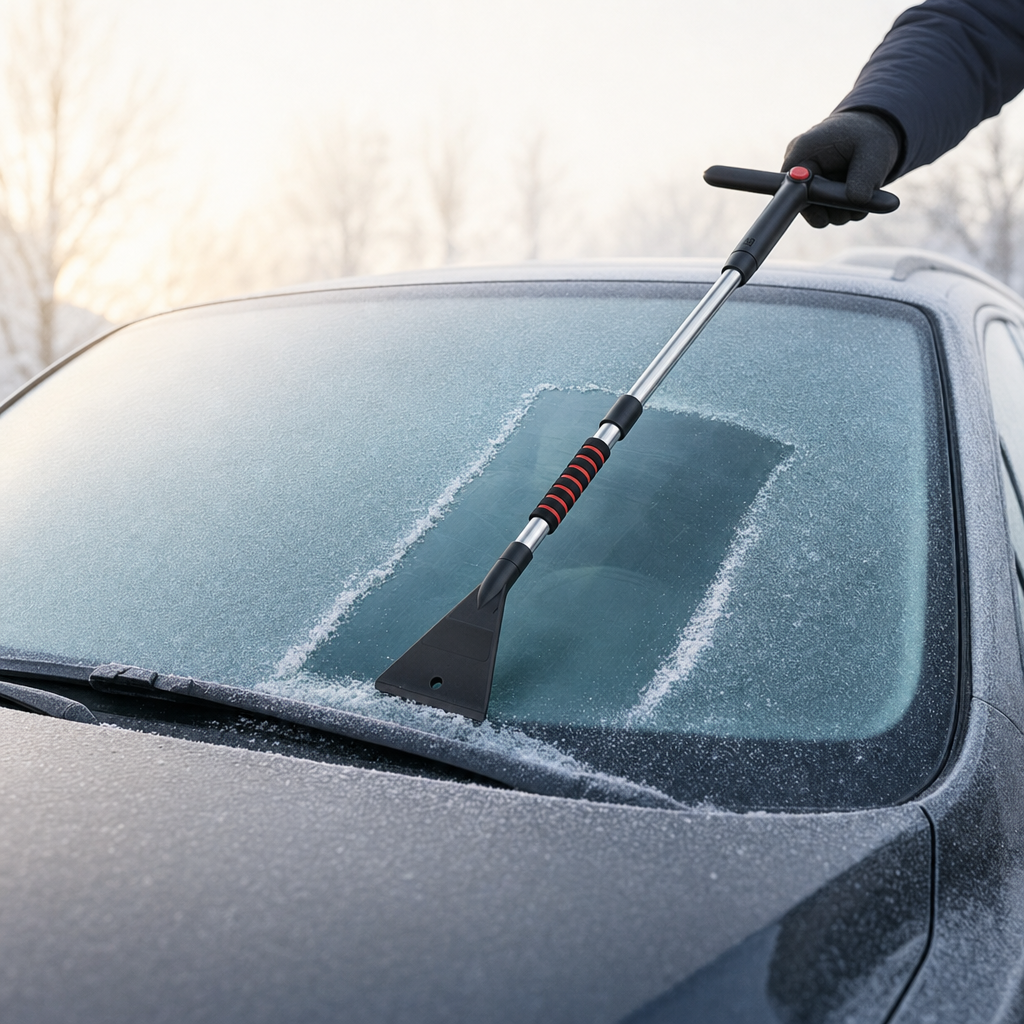 Clear the whole windscreen without stretching