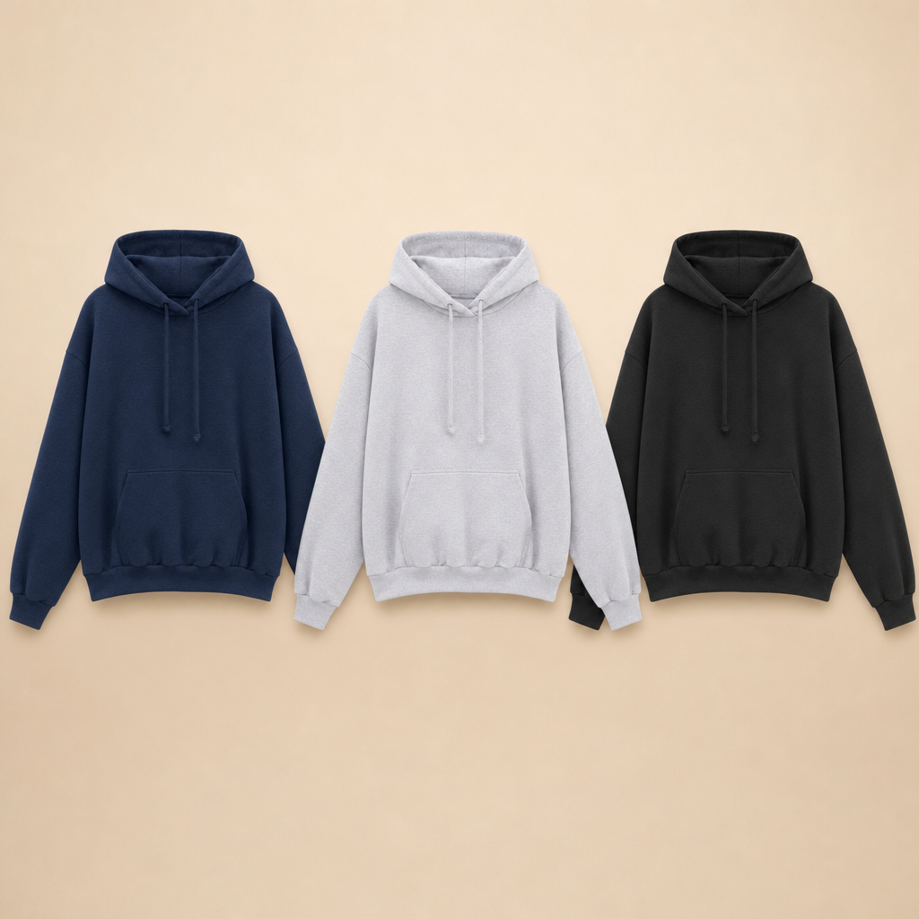Three easy-to-match colours