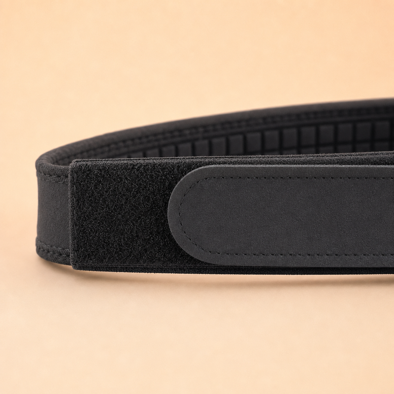 No bulky buckle