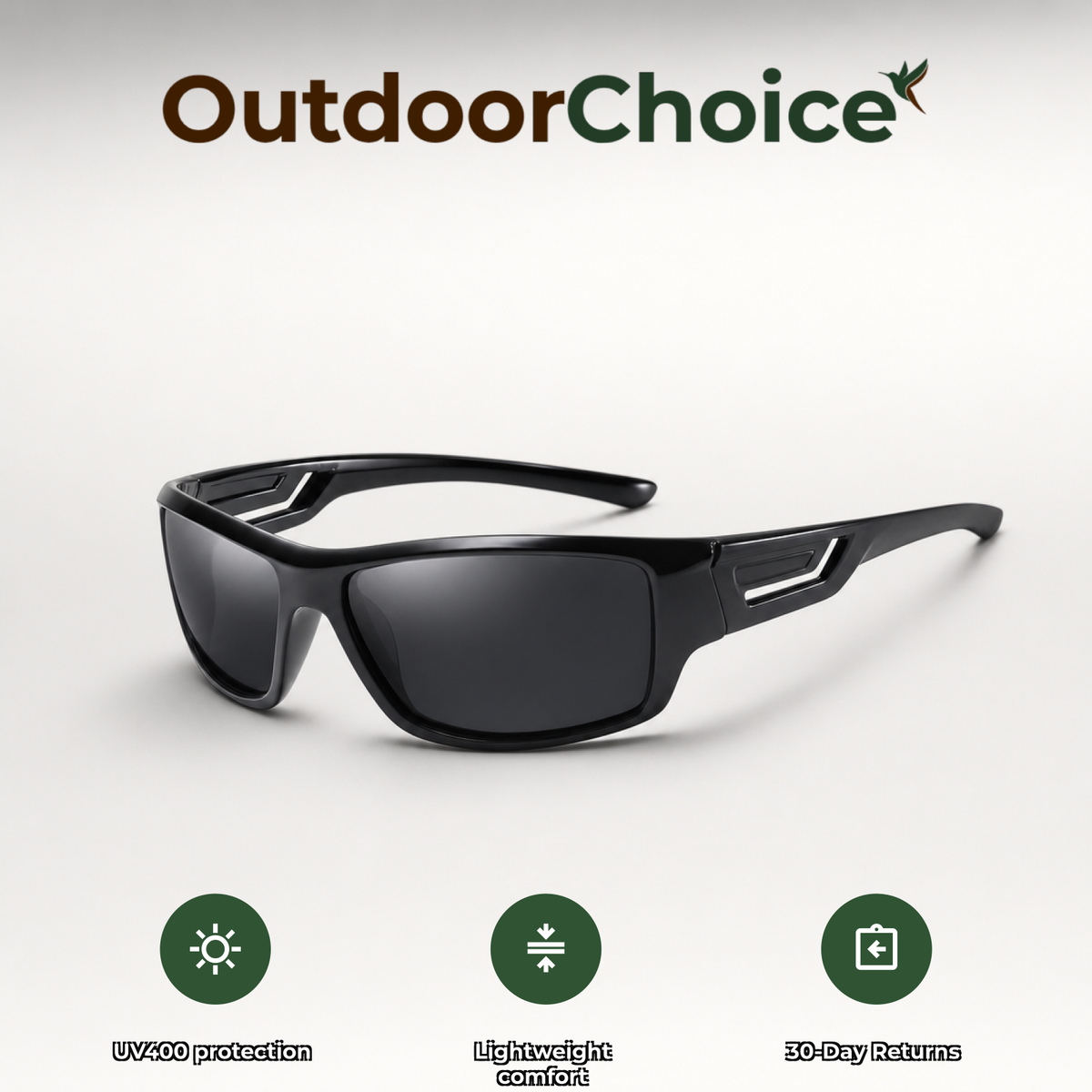 Glarix OutdoorChoice logo card