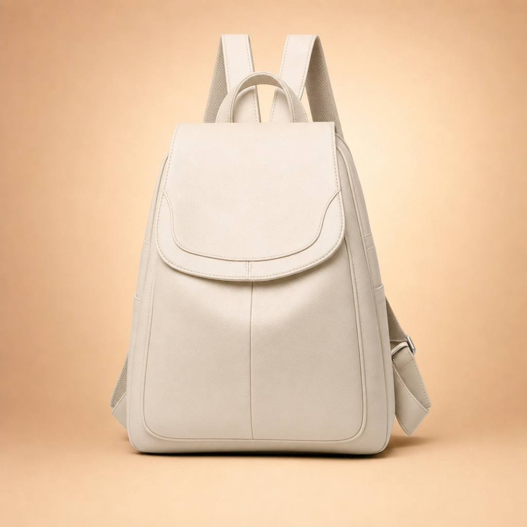 Vaultora anti-theft backpack White