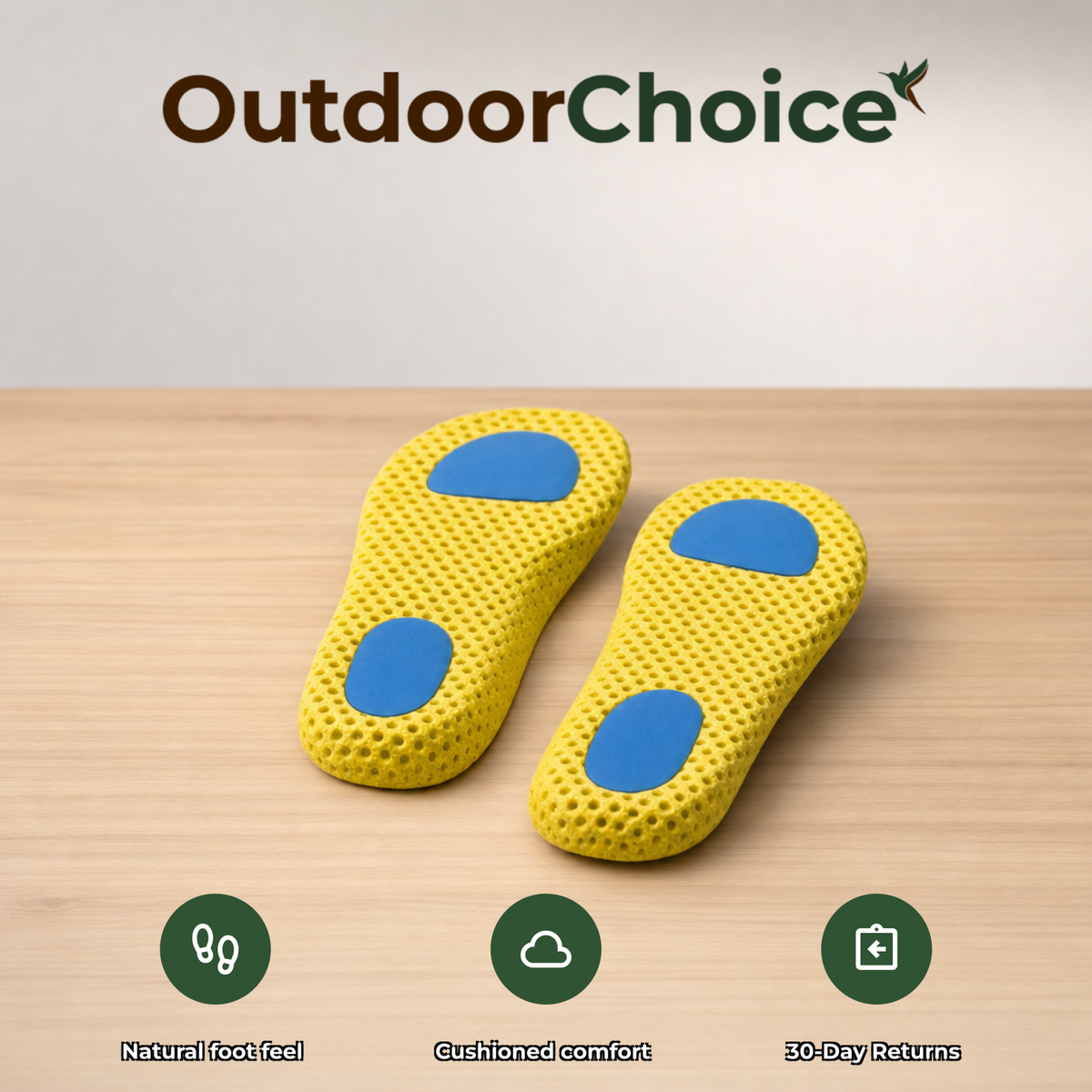 Adaptra barefoot transition insoles - OutdoorChoice