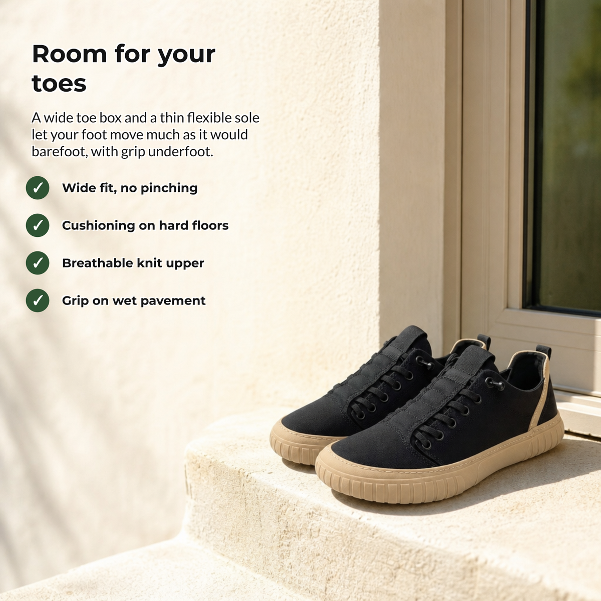 Stepra barefoot walking shoes benefits