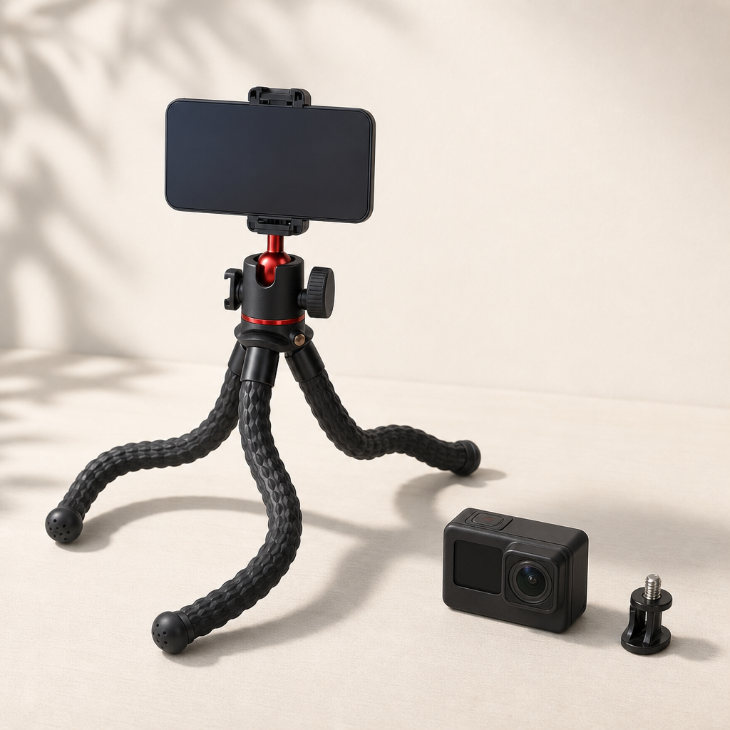 Fits your camera and your phone