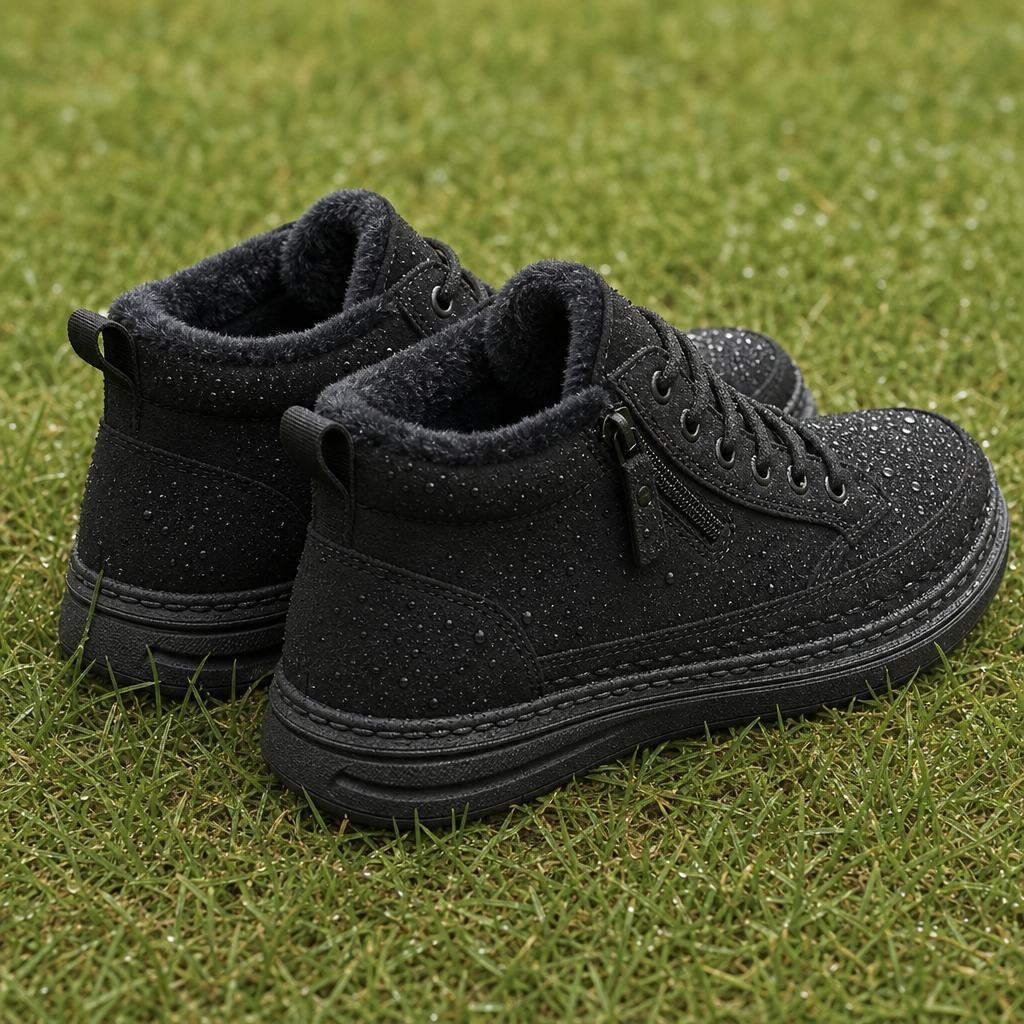 Breathable, water-repellent upper