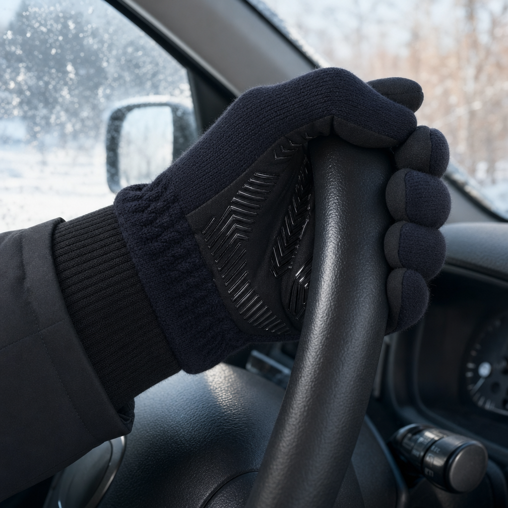 A firm grip in the cold