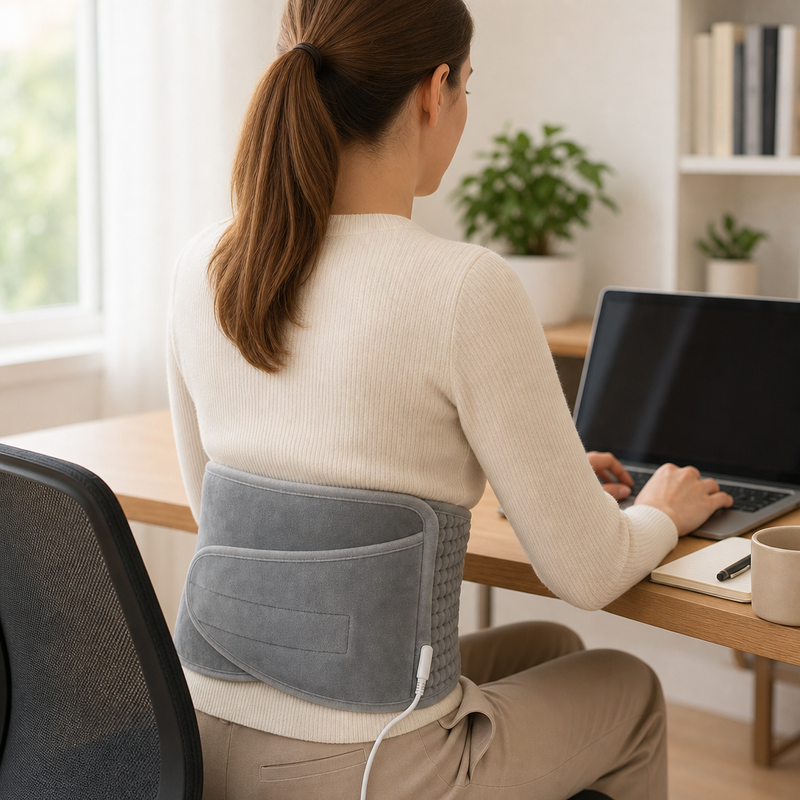 At your desk