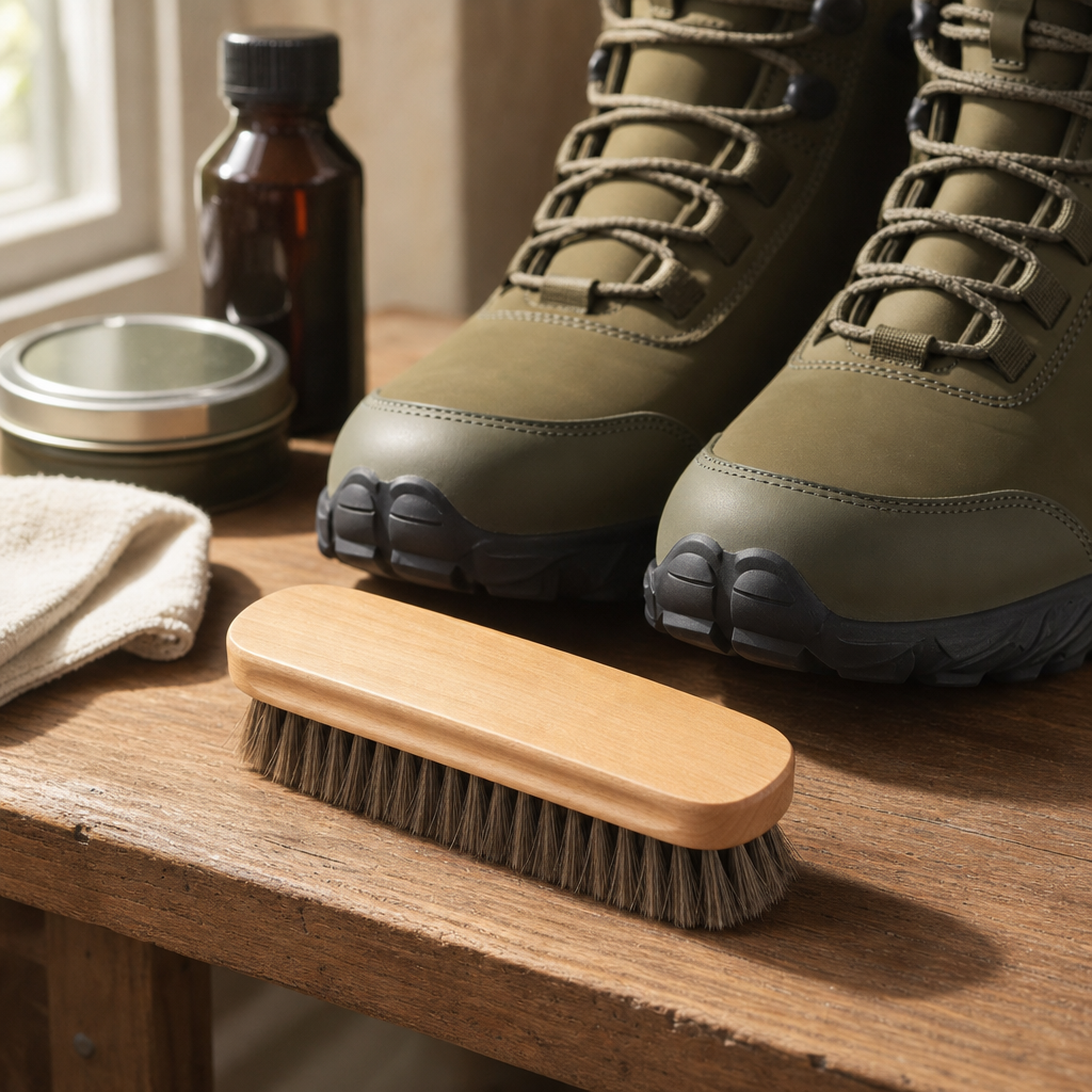Setora shoe brush close-up