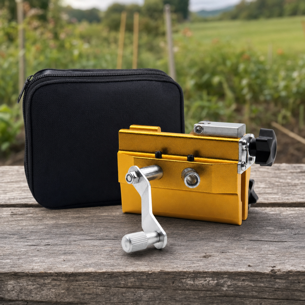 Sharpen anywhere, no bench grinder