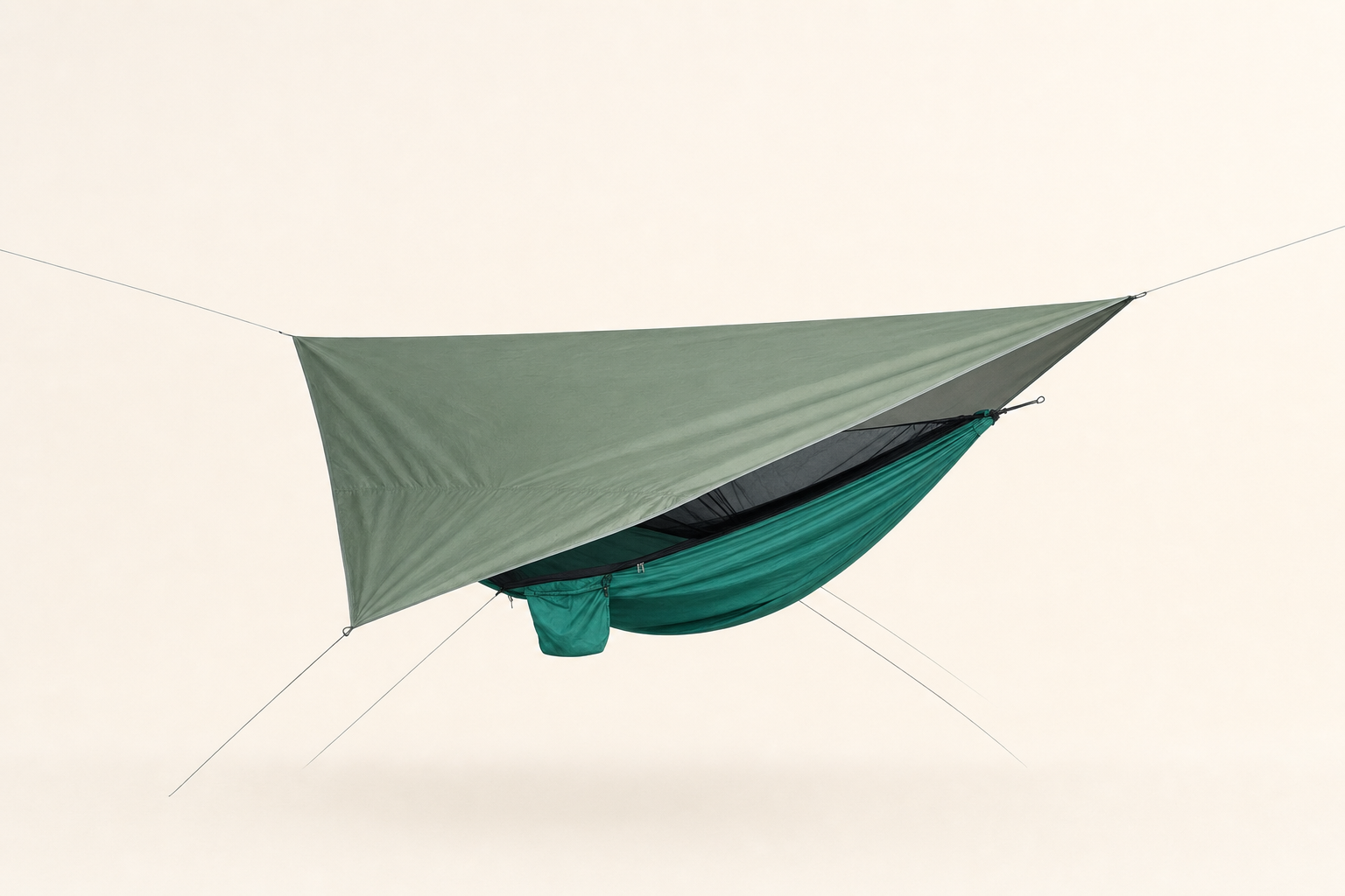 Everything for a night in the trees