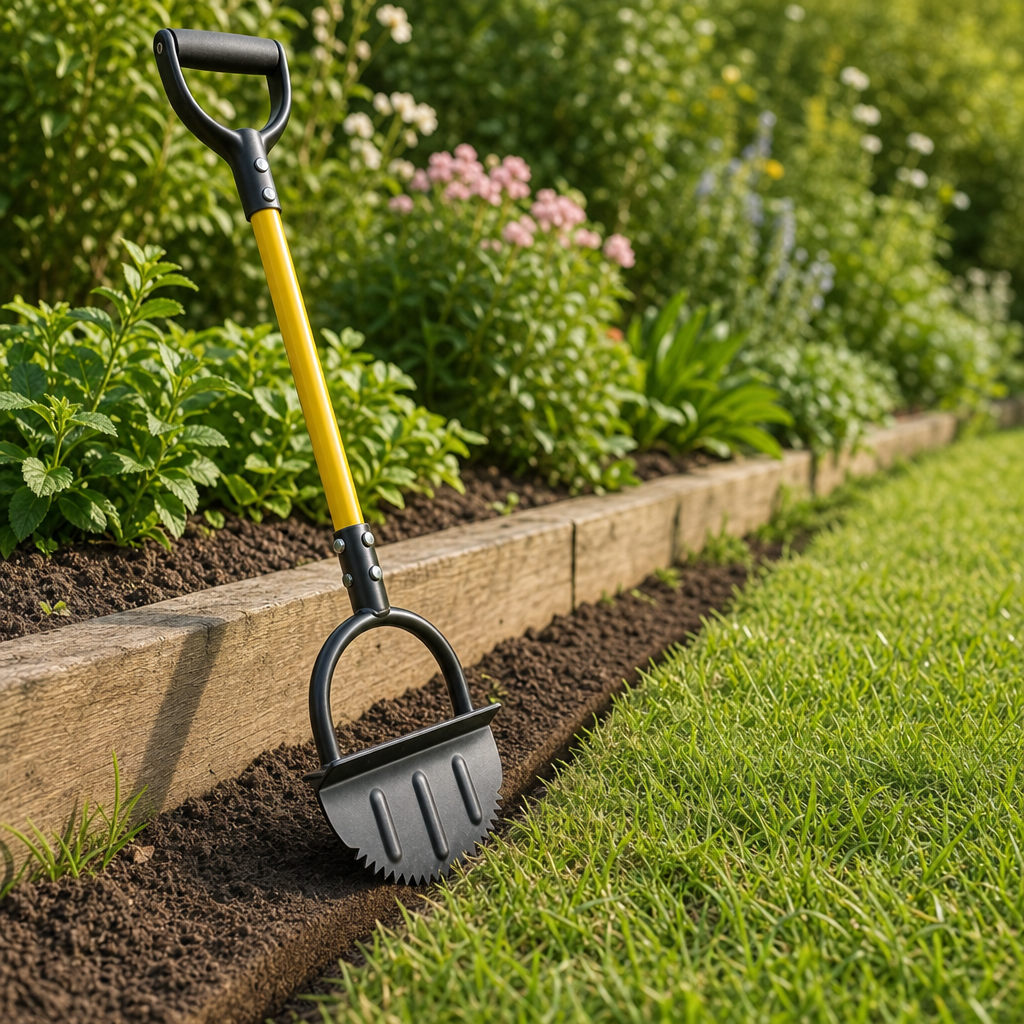 Ragged edges spoil a tidy lawn