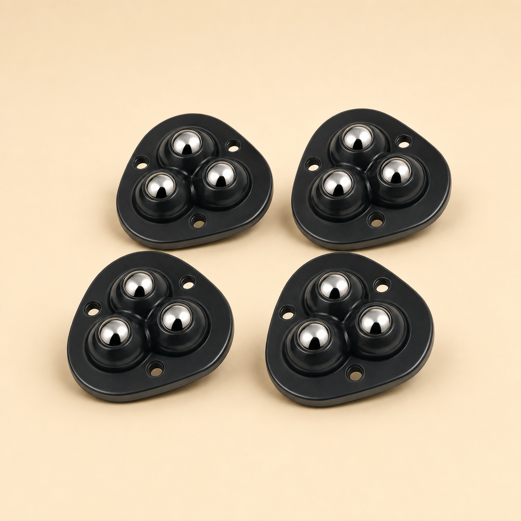 Movara self-adhesive 360 rotating furniture mover wheels - studio hero