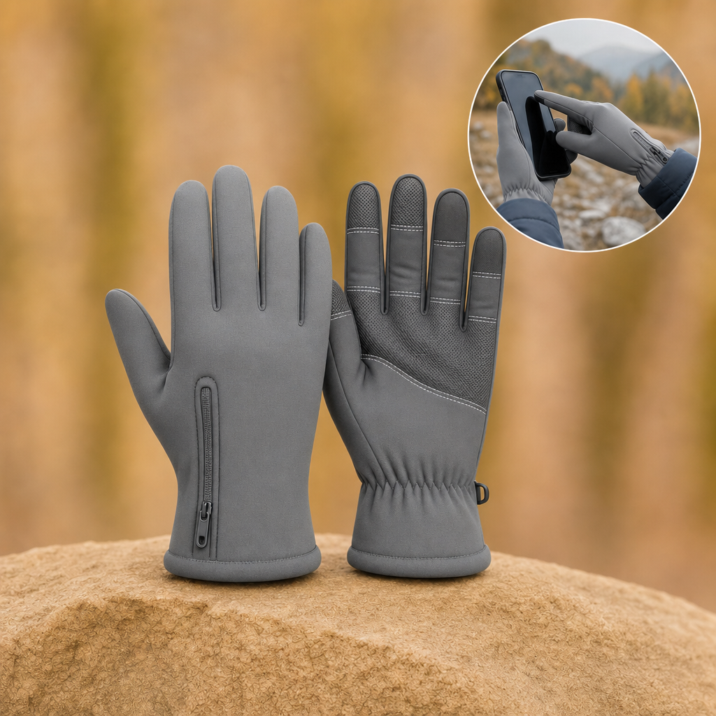 Thermova thermal gloves in Grey