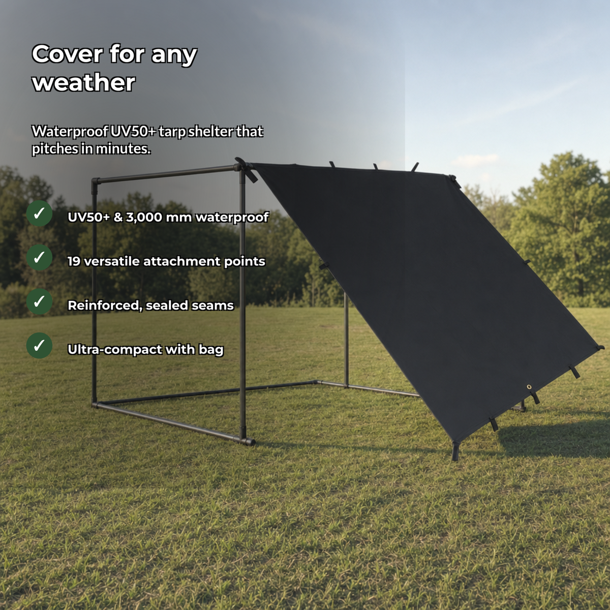 Canora tarp benefits: cover for any weather