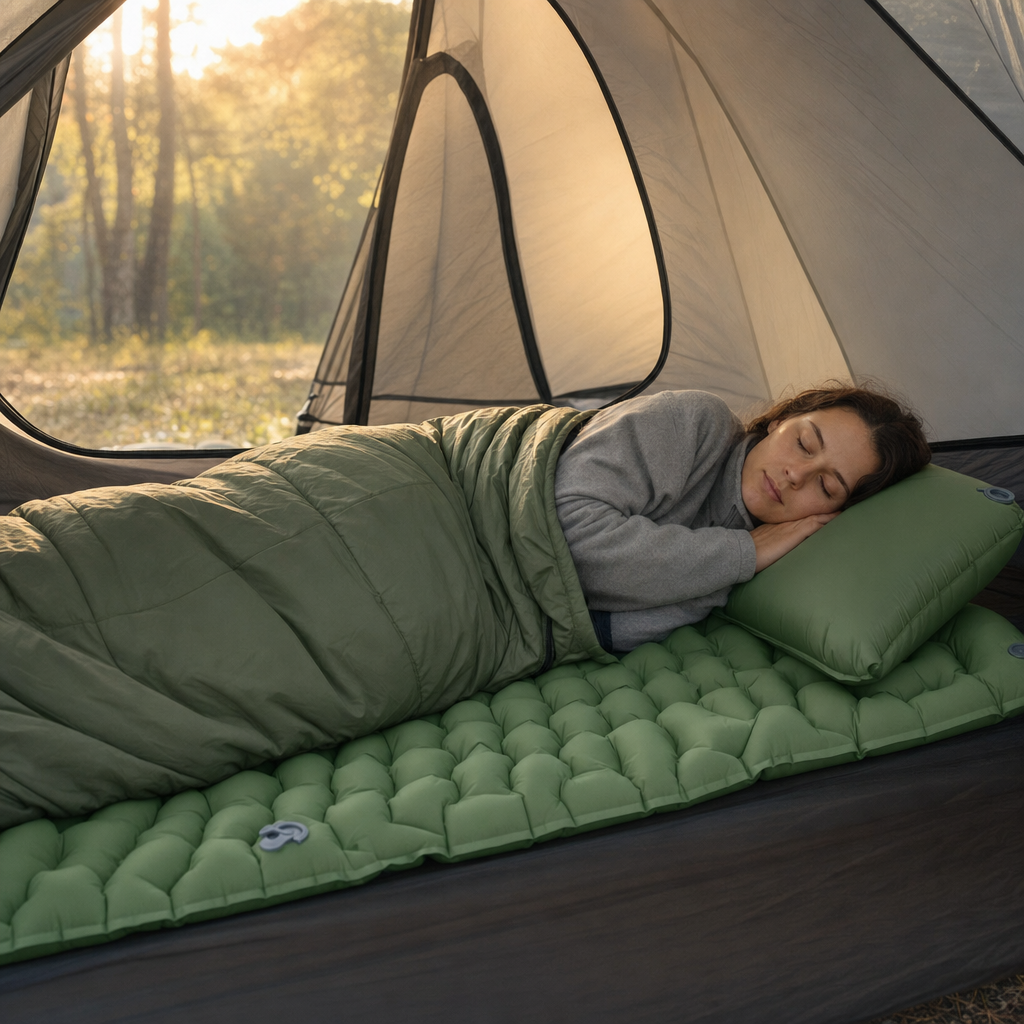 A proper night's sleep outdoors