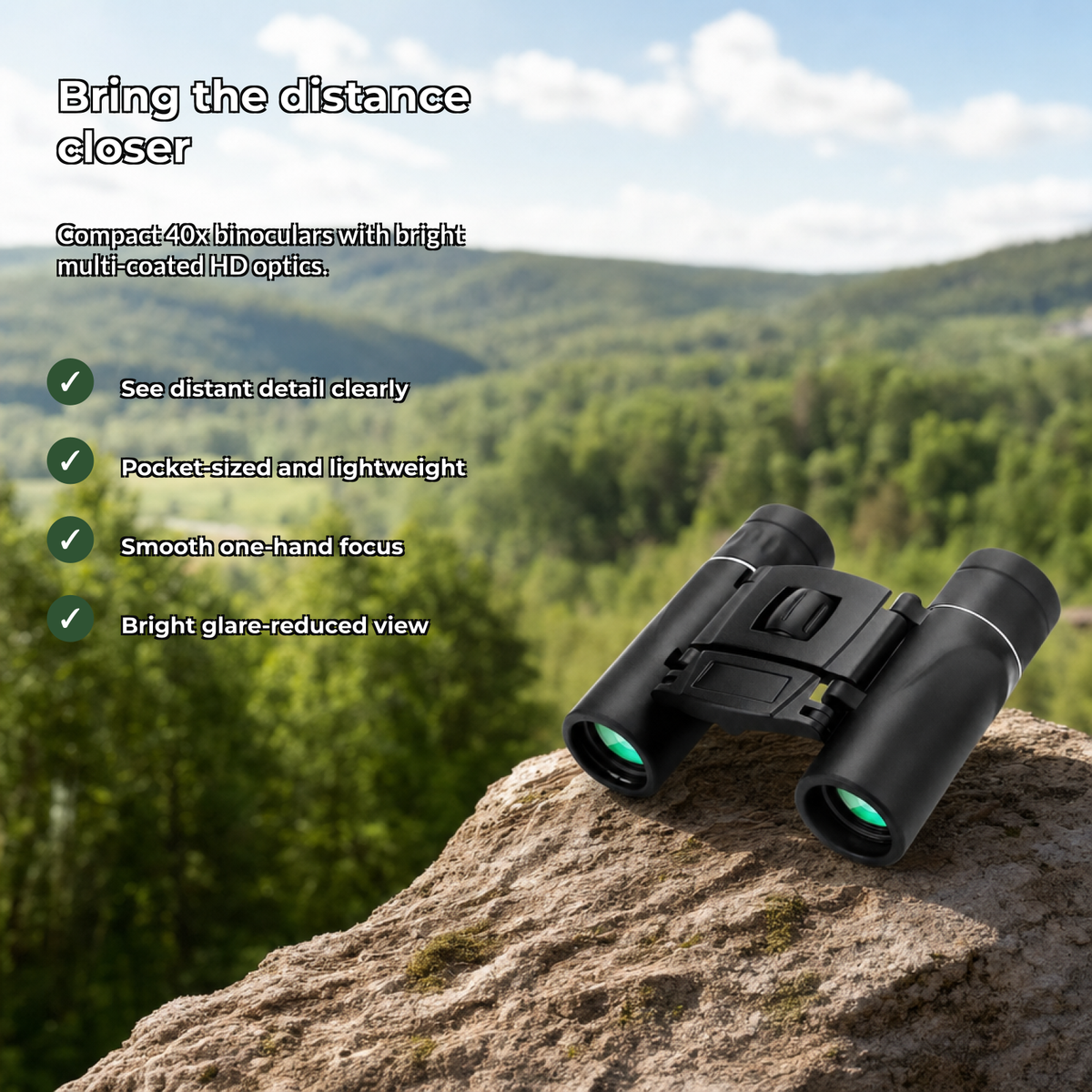 Vistora binoculars benefits card