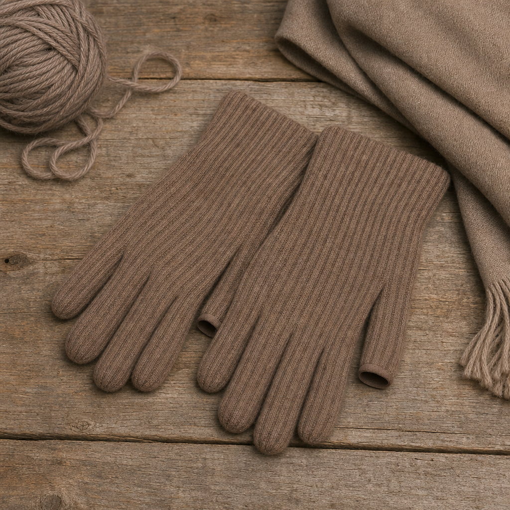 A wool blend that holds warmth