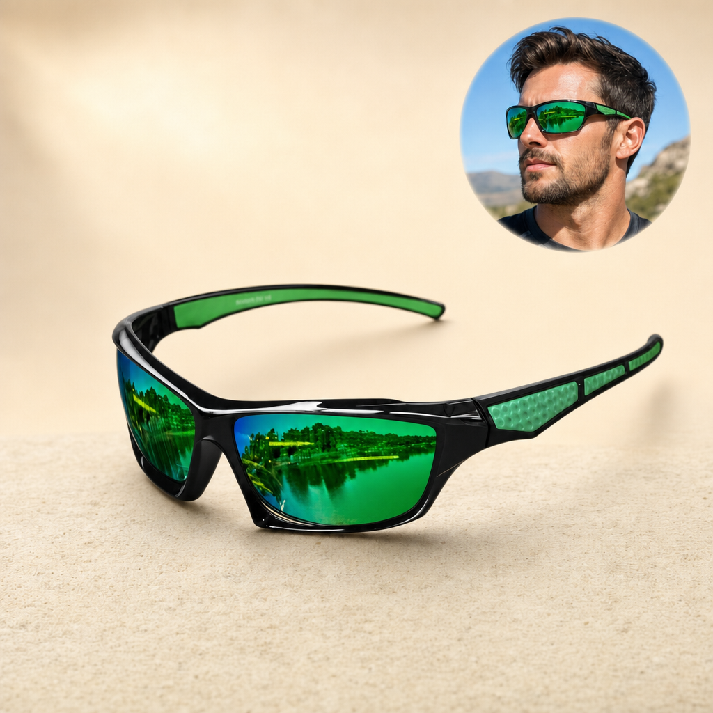 Solaro polarised sunglasses – Green