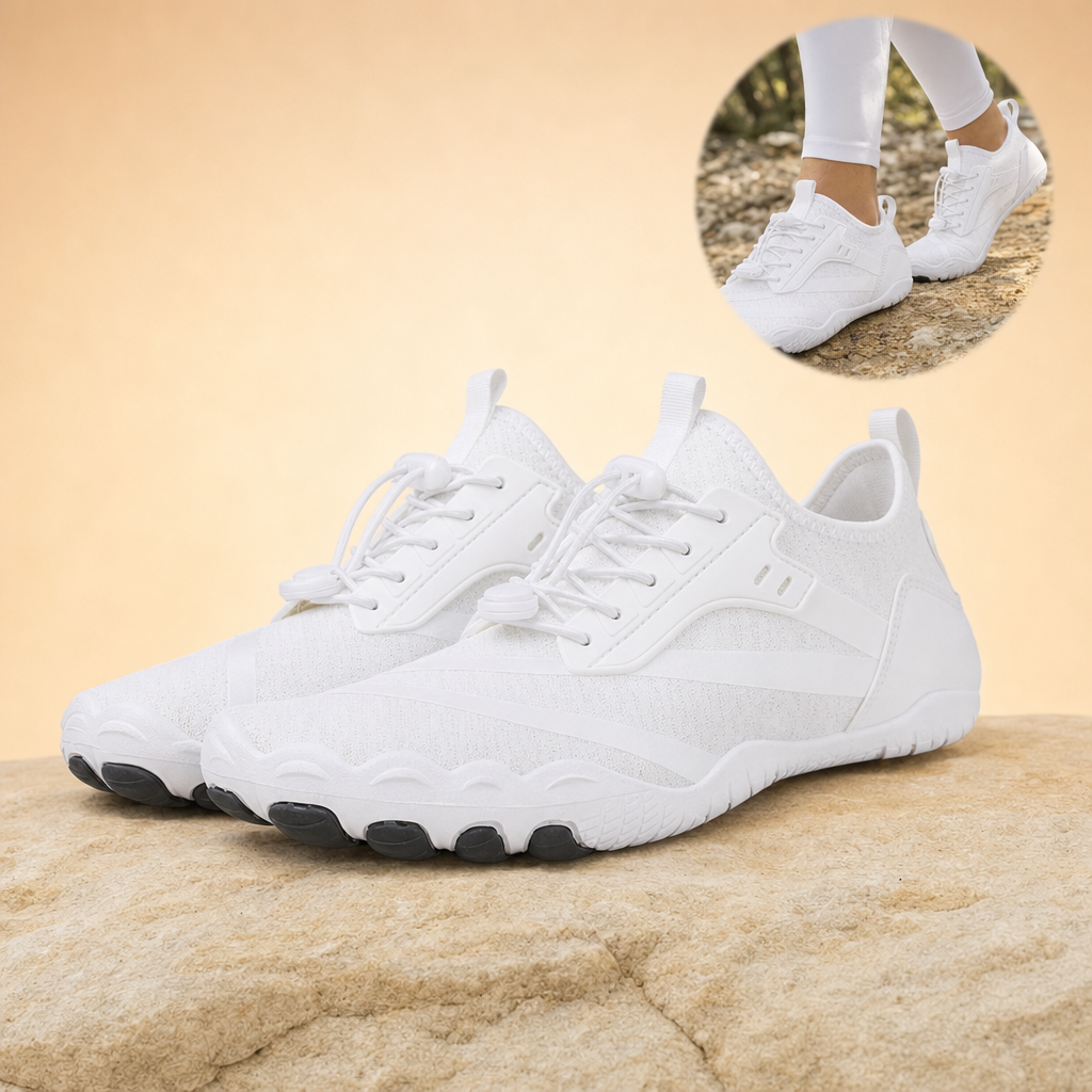 Nimbra barefoot trainers in white