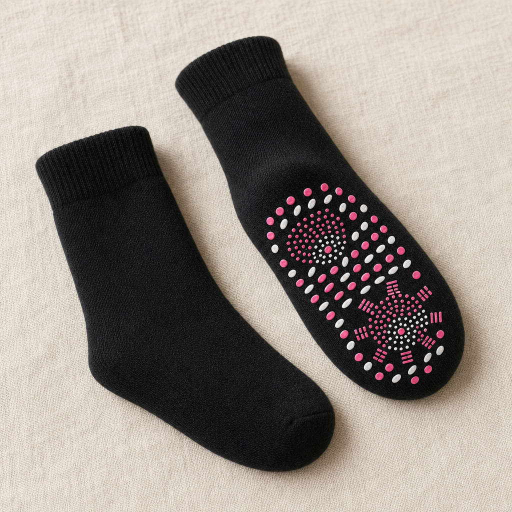 Soft knit with a grip sole