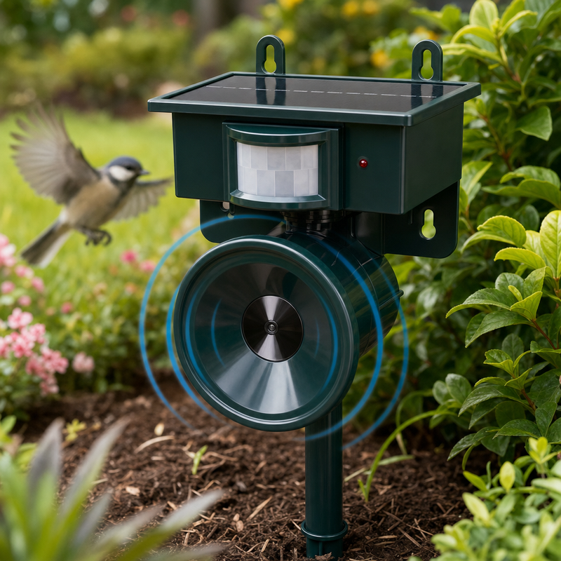 Motion-activated deterrent