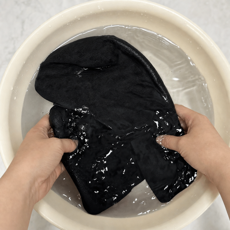 Washable like any scarf