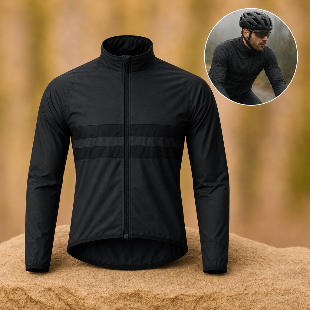 Stormix rain jacket in Black
