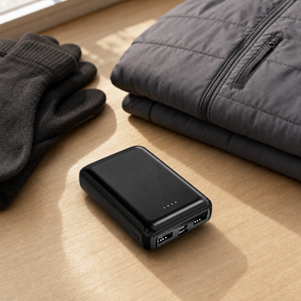 Voltra power bank with cold-weather kit