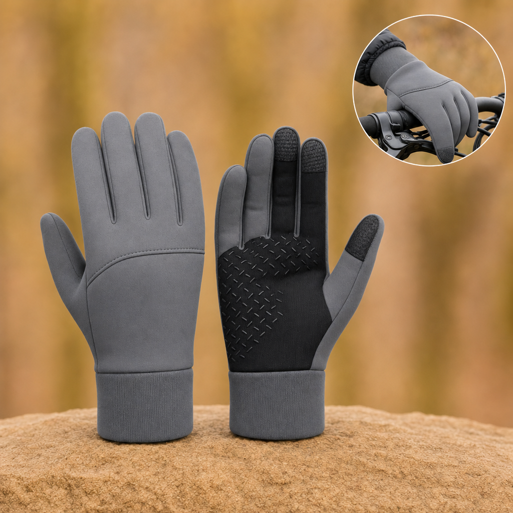 Calidra thermal gloves in Grey