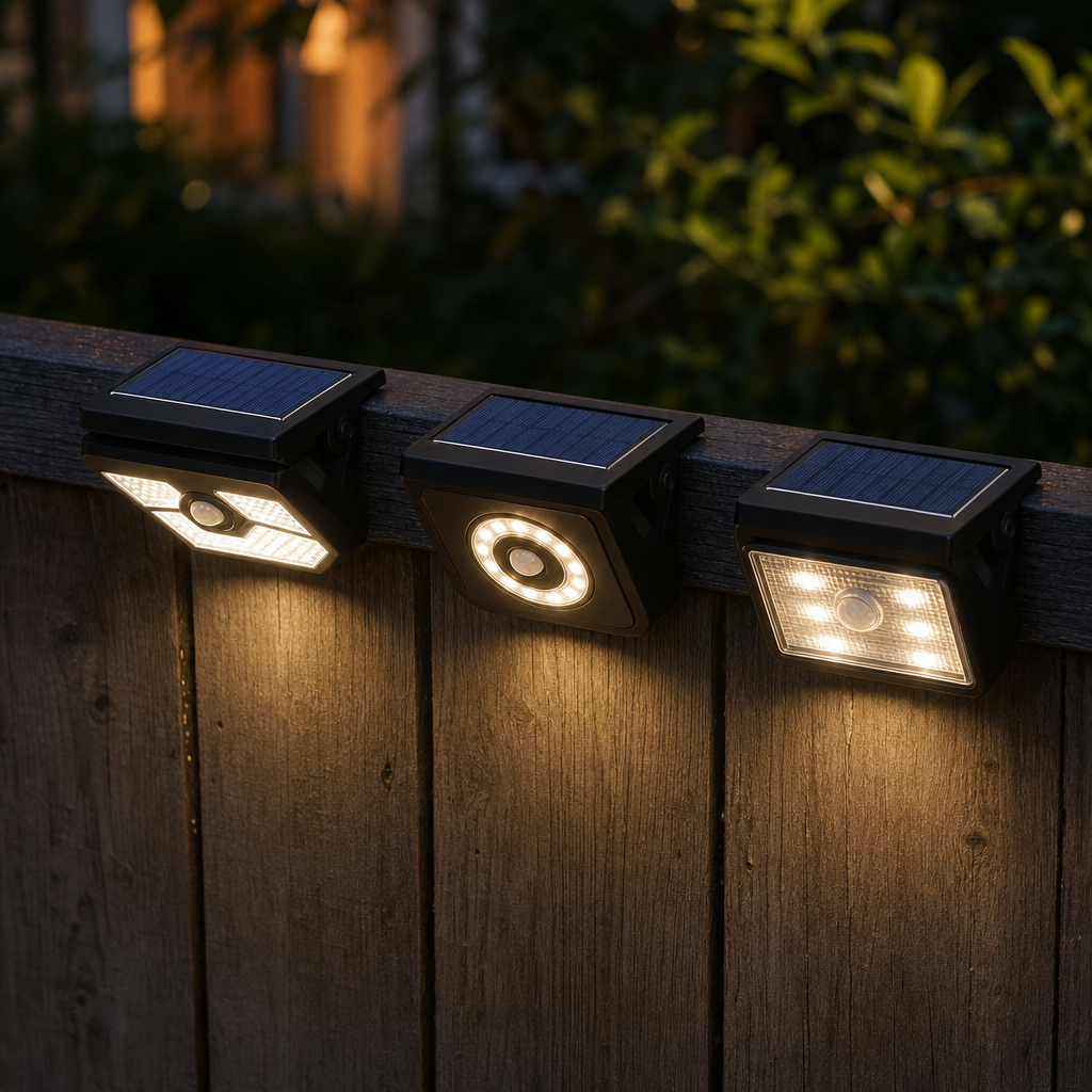 Three lighting styles to choose from