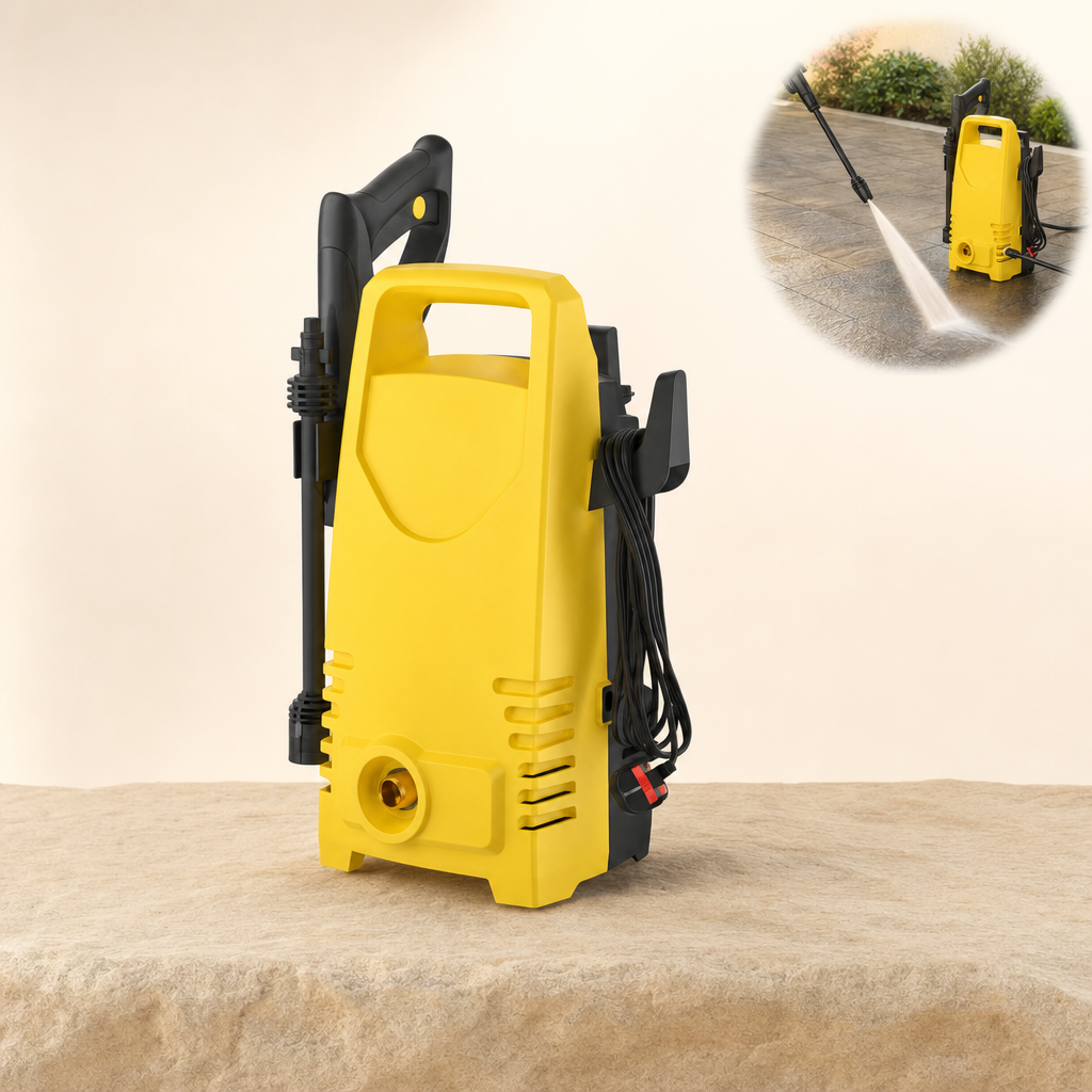 Jetora pressure washer in use