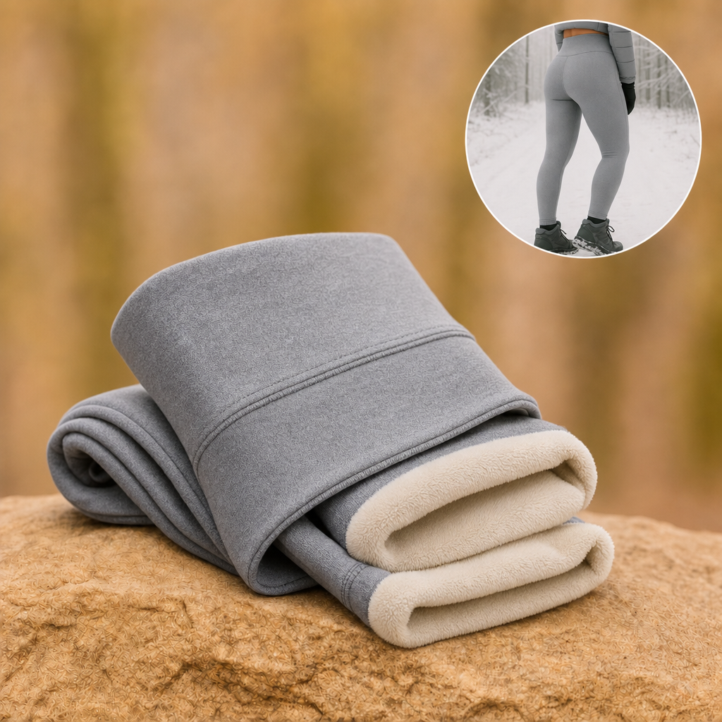 Cosyra thermal leggings in Grey