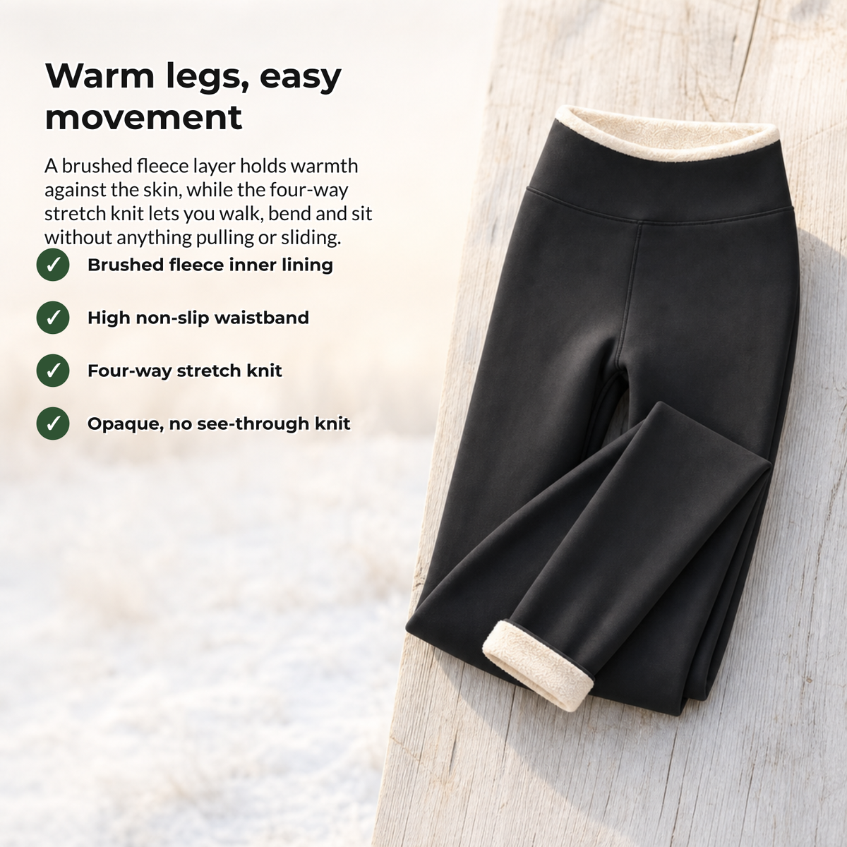 Cosyra thermal leggings benefits