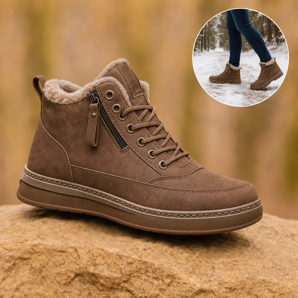 Wintra winter comfort shoes in brown