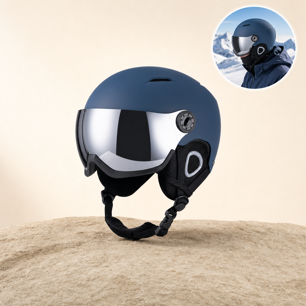 Glacix ski helmet in Navy Blue