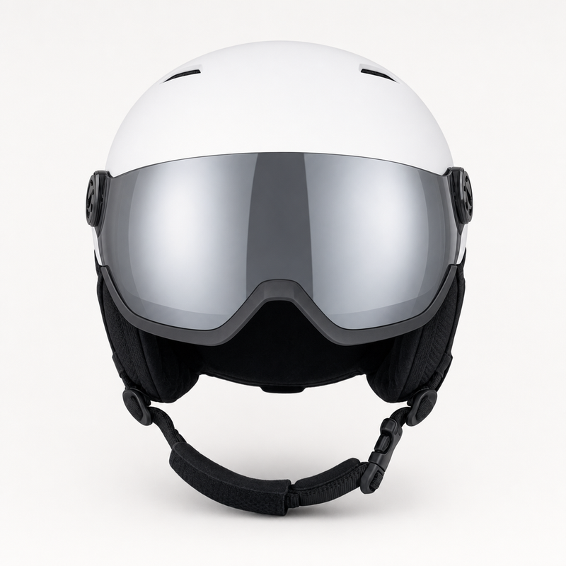 Built-in visor