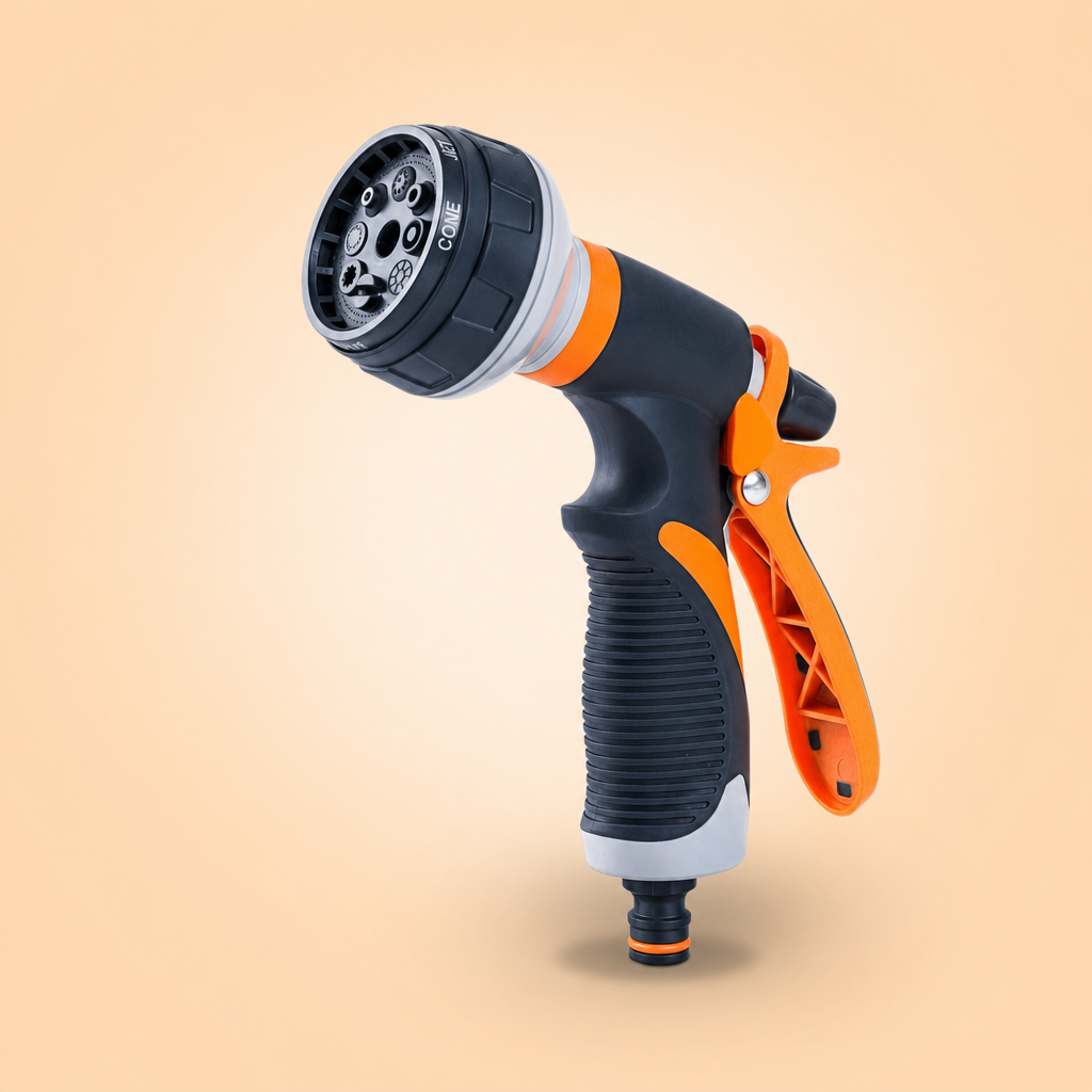 Jetora 8-in-1 garden hose spray nozzle